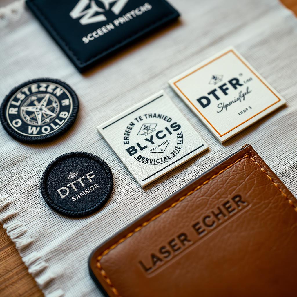 A studio guide to branding techniques: embroidery, screen print, DTF & more