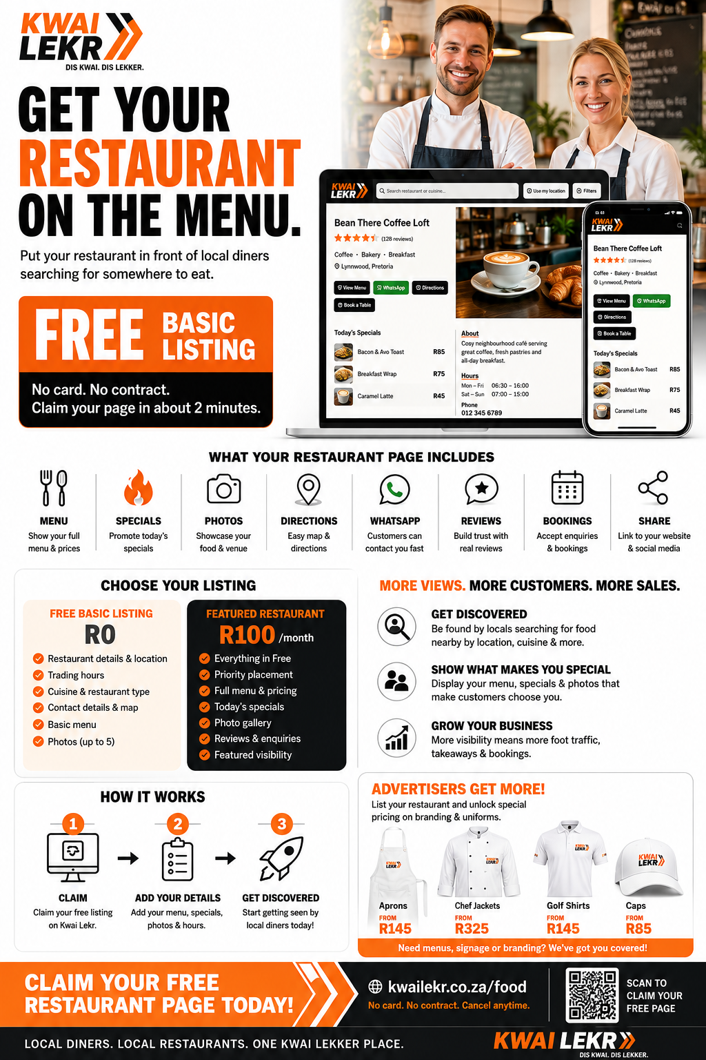 Kwai Lekr Restaurant Flyer — Get Your Restaurant On The Menu
