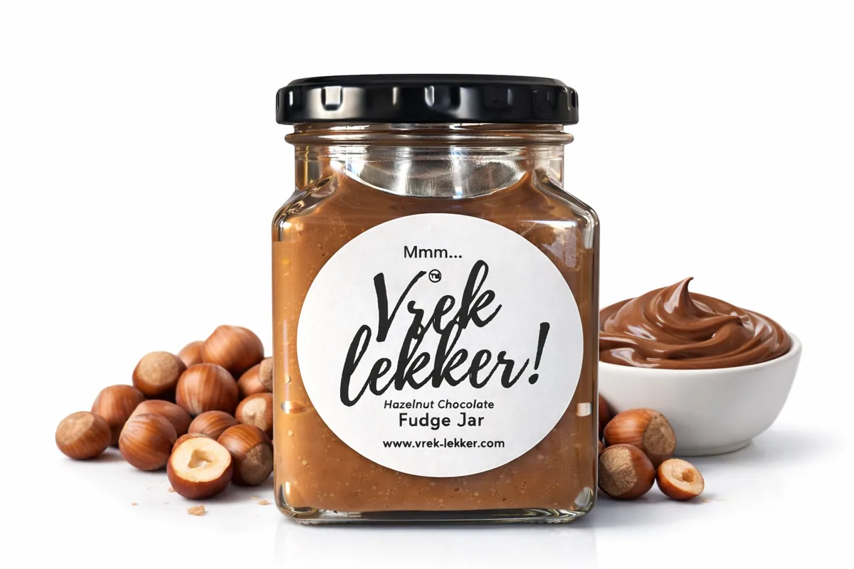 Hazelnut Chocolate Fudge Jar 250ml