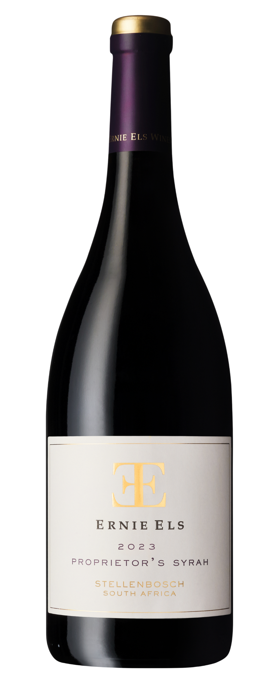Ernie Els Proprietor's Syrah 2023 bottle — Ernie Els Wines