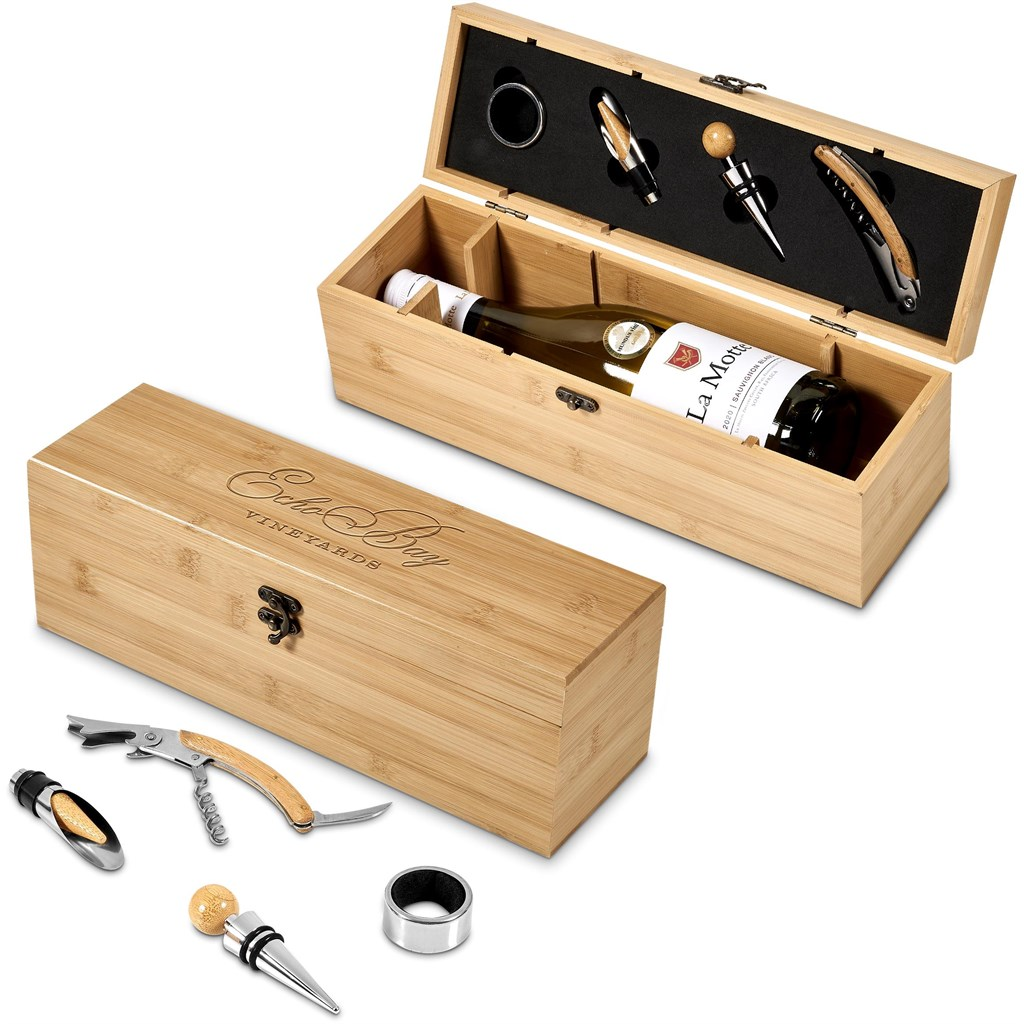 Bamboo Wine Set