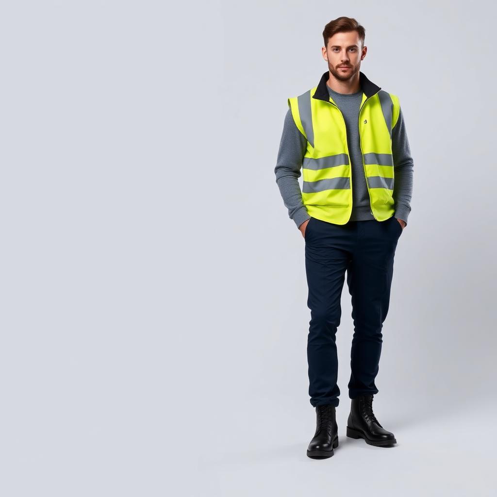Airport Hi-Viz Full Zip Vest