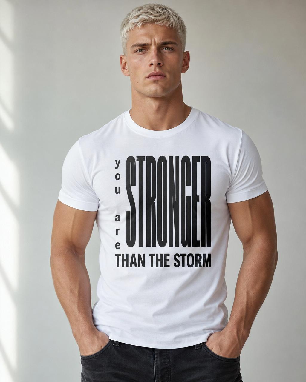 You Are Stronger Than The Storm Faith Tee