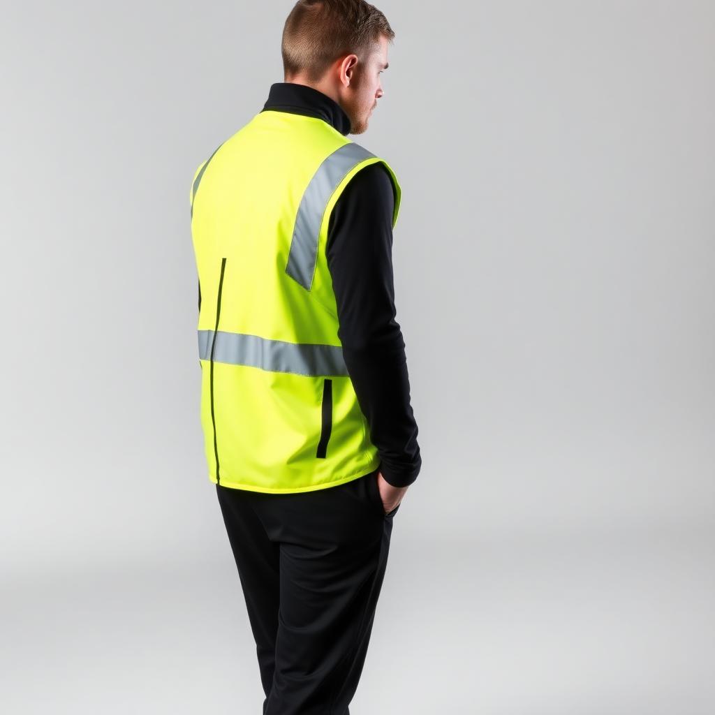 Direction Hi-Viz Reflective Full Zip Vest