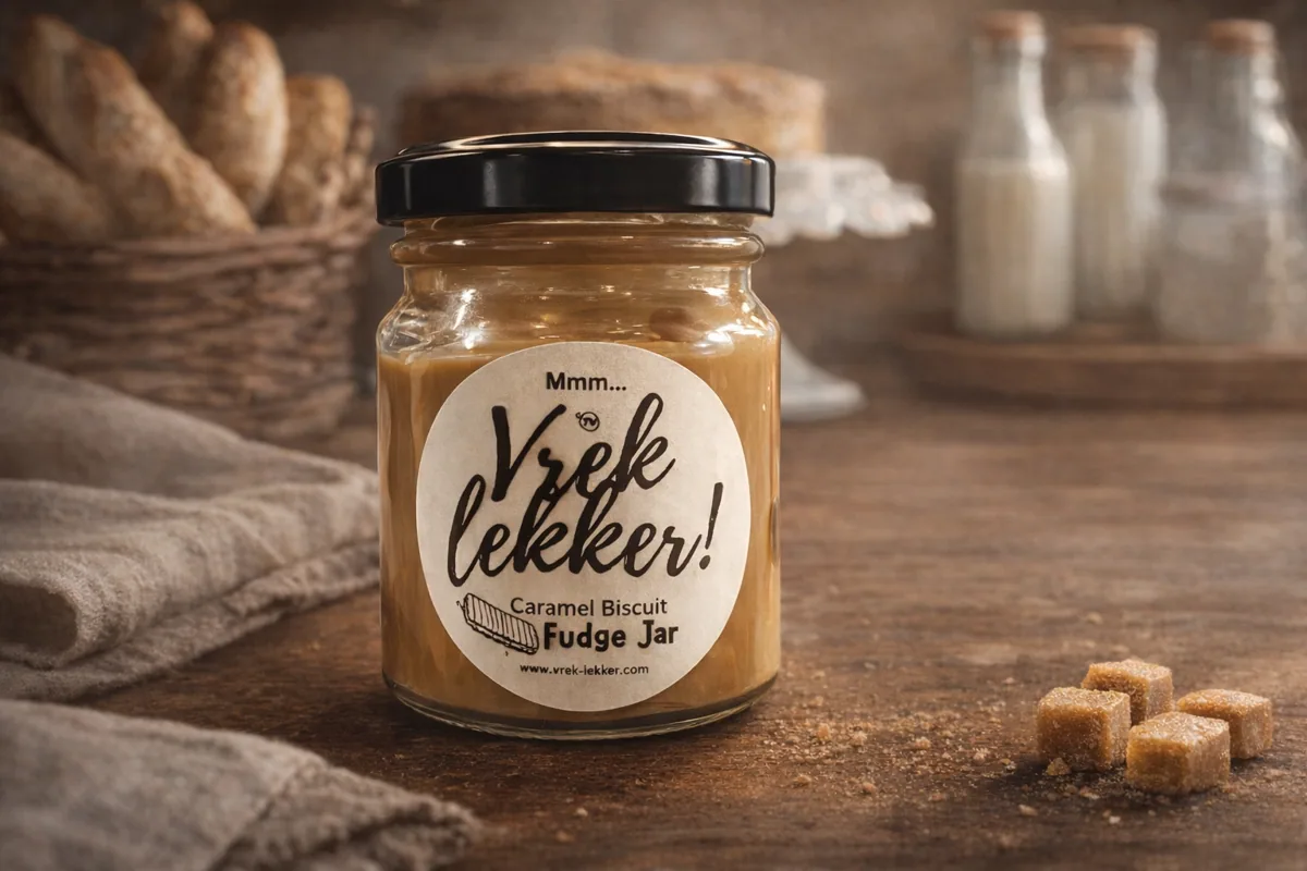 Caramel Biscuit Fudge Jar 125ml
