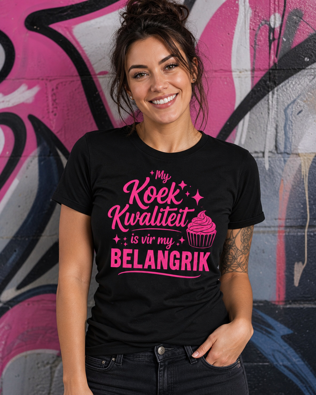 My Koek Kwaliteit is vir my BELANGRIK Tee — Ladies