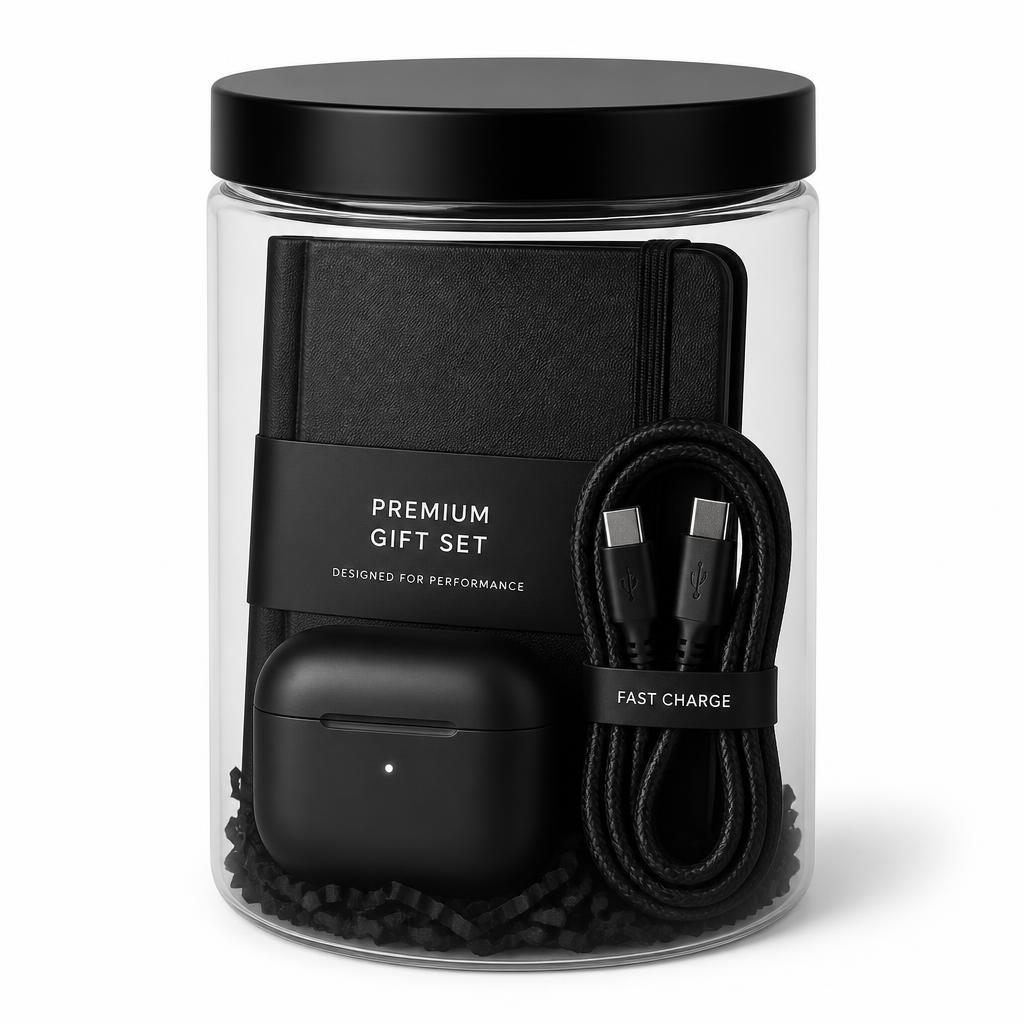 Altitude Ruma Gift Jar - Black