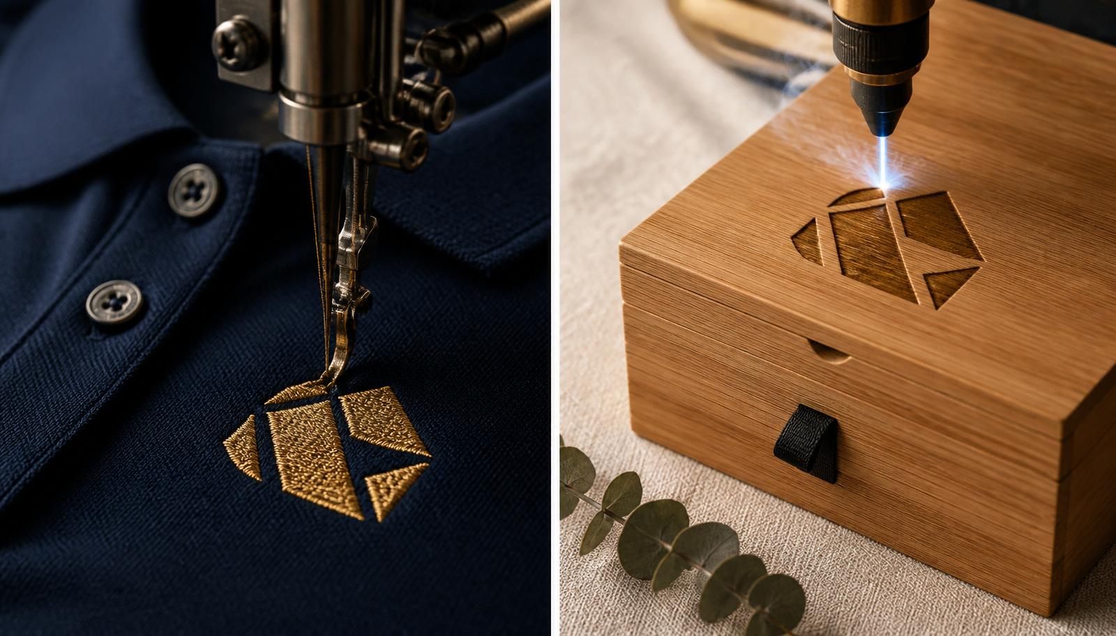 Embroidery vs Laser Etching: The Complete B2B Guide to Premium Corporate Branding in South Africa