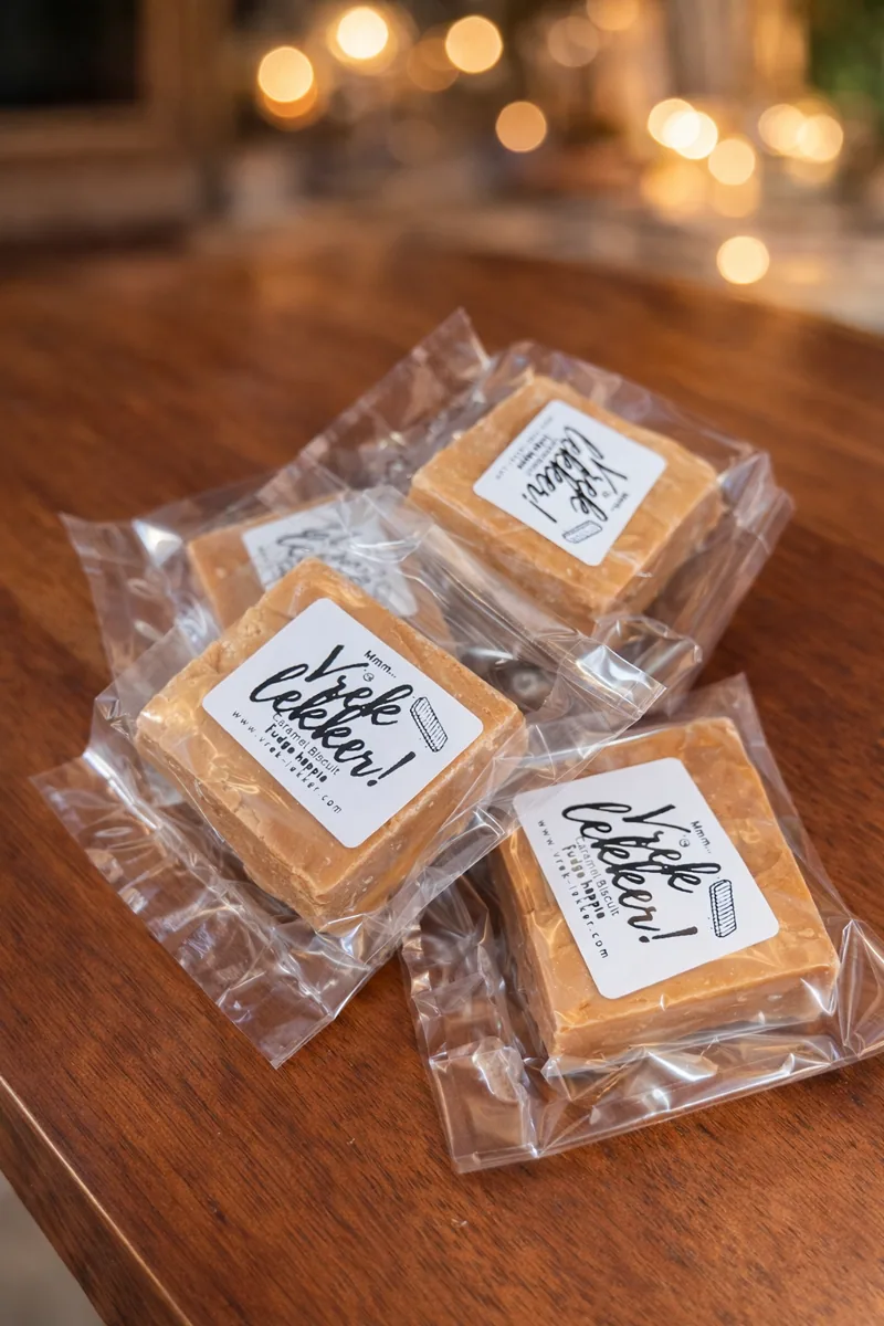 Caramel Biscuit Fudge Happie