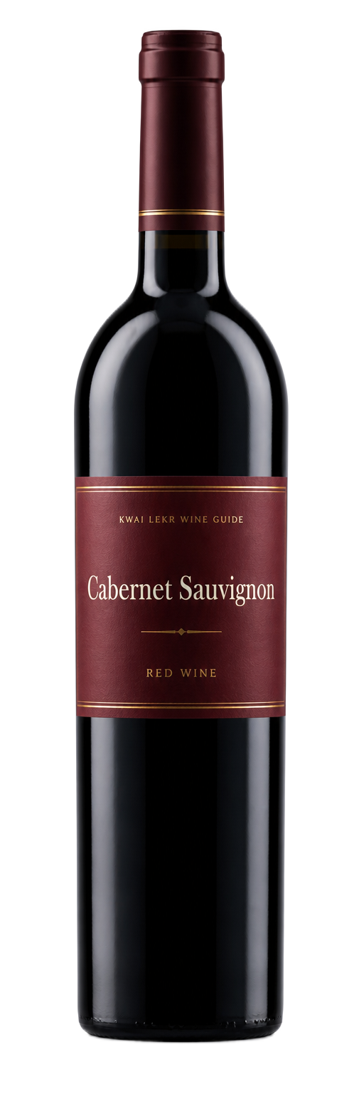 Educational sample bottle: Cabernet Sauvignon