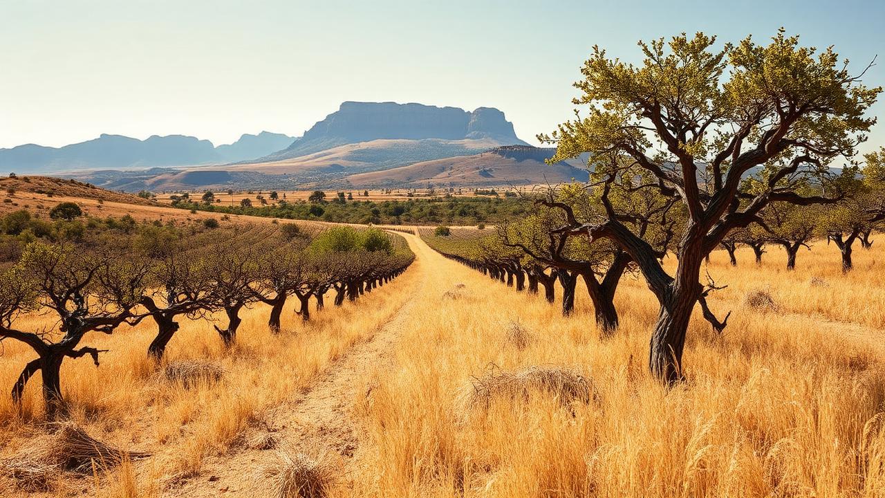Swartland wine region — vineyards and Cape landscape