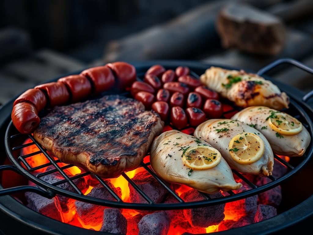 Braai Vrydag Mixed Grill (Steak, Boerewors & Lemon Herb Chicken)