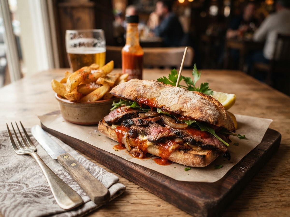 Portuguese Steak Prego Roll
